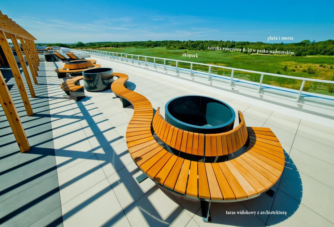 Aqua Resort Apartments-Aqua Park No Limit, Parking Kołobrzeg Exterior foto